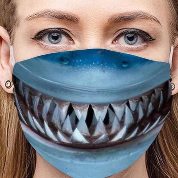 Blue Shark Teeth
